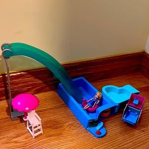 Polly pocket pool set